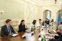 President Ilham Aliyev held expanded meeting with President of the European Commission