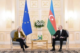 President Ilham Aliyev held one-on-one meeting with President of the European Commission