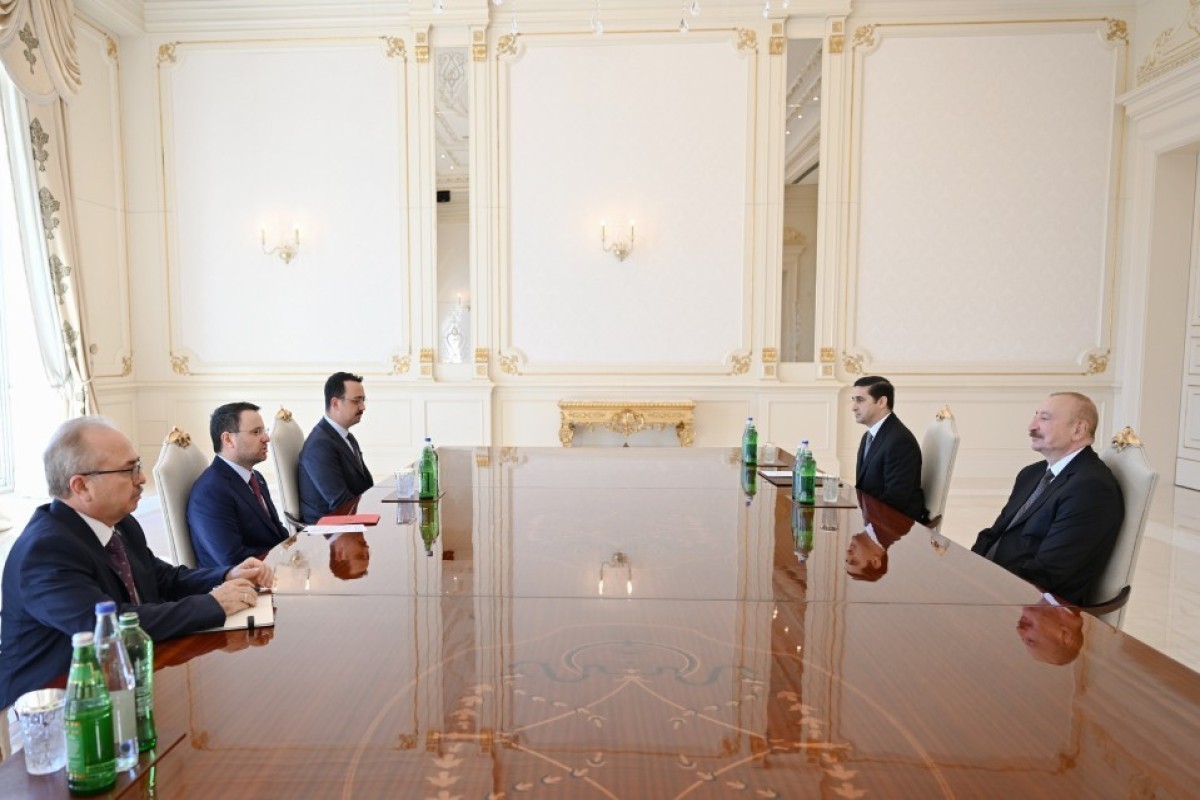 President Ilham Aliyev receives Turkish Justice Minister Akın Gürlek - PHOTO 