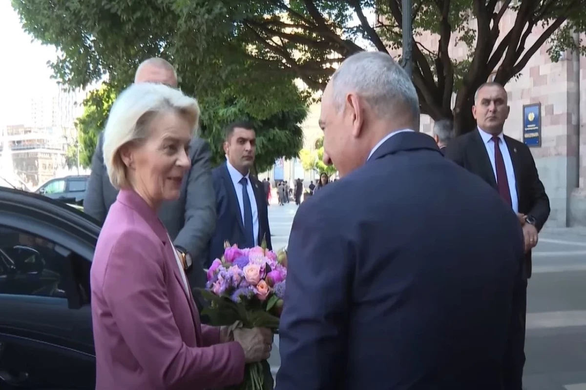 Armenian PM Nikol Pashinyan meets European Commission President Ursula von der Leyen