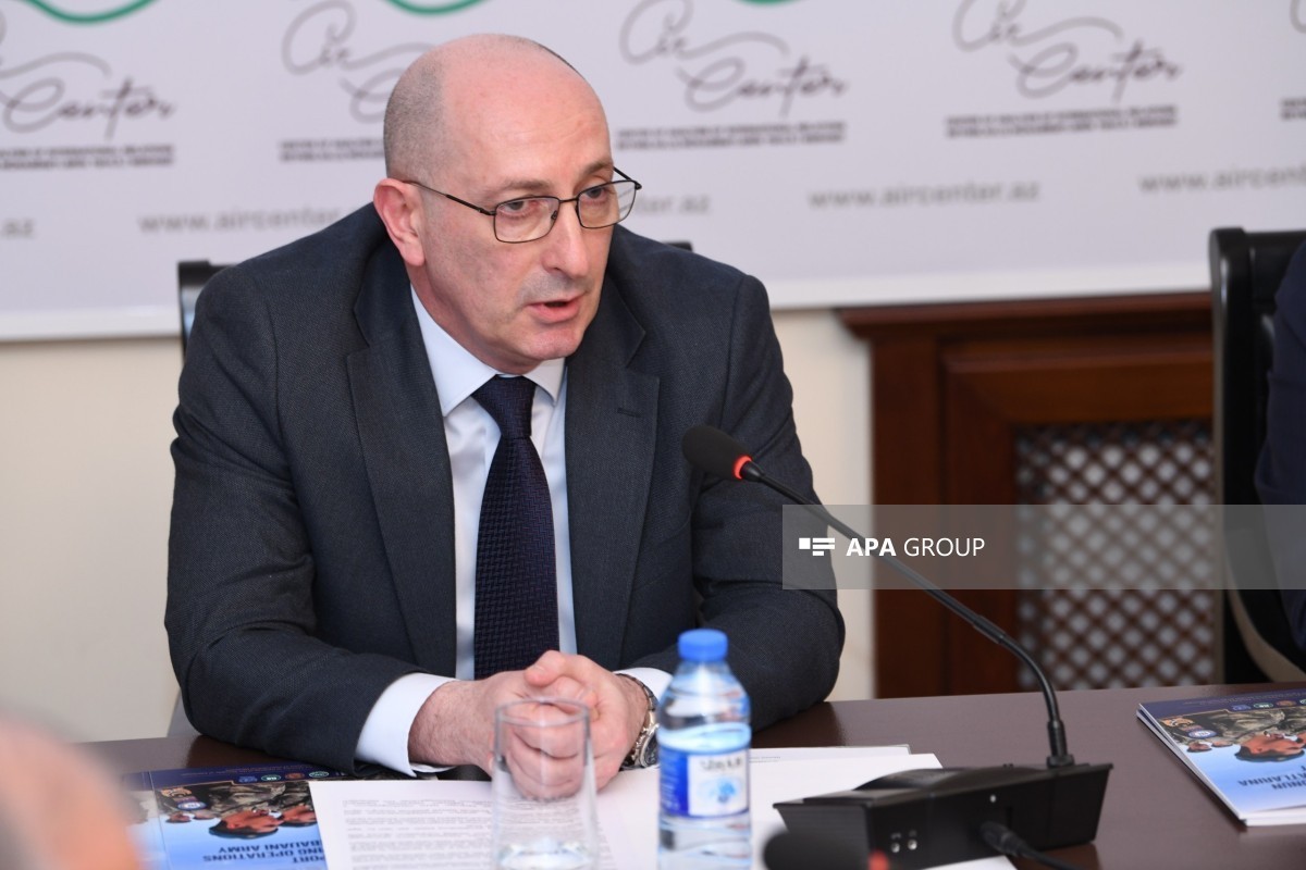 Major General Elman Samadov, Head of the Military Security Department of the Service of the Secretary of the Security Council of the Republic of Azerbaijan