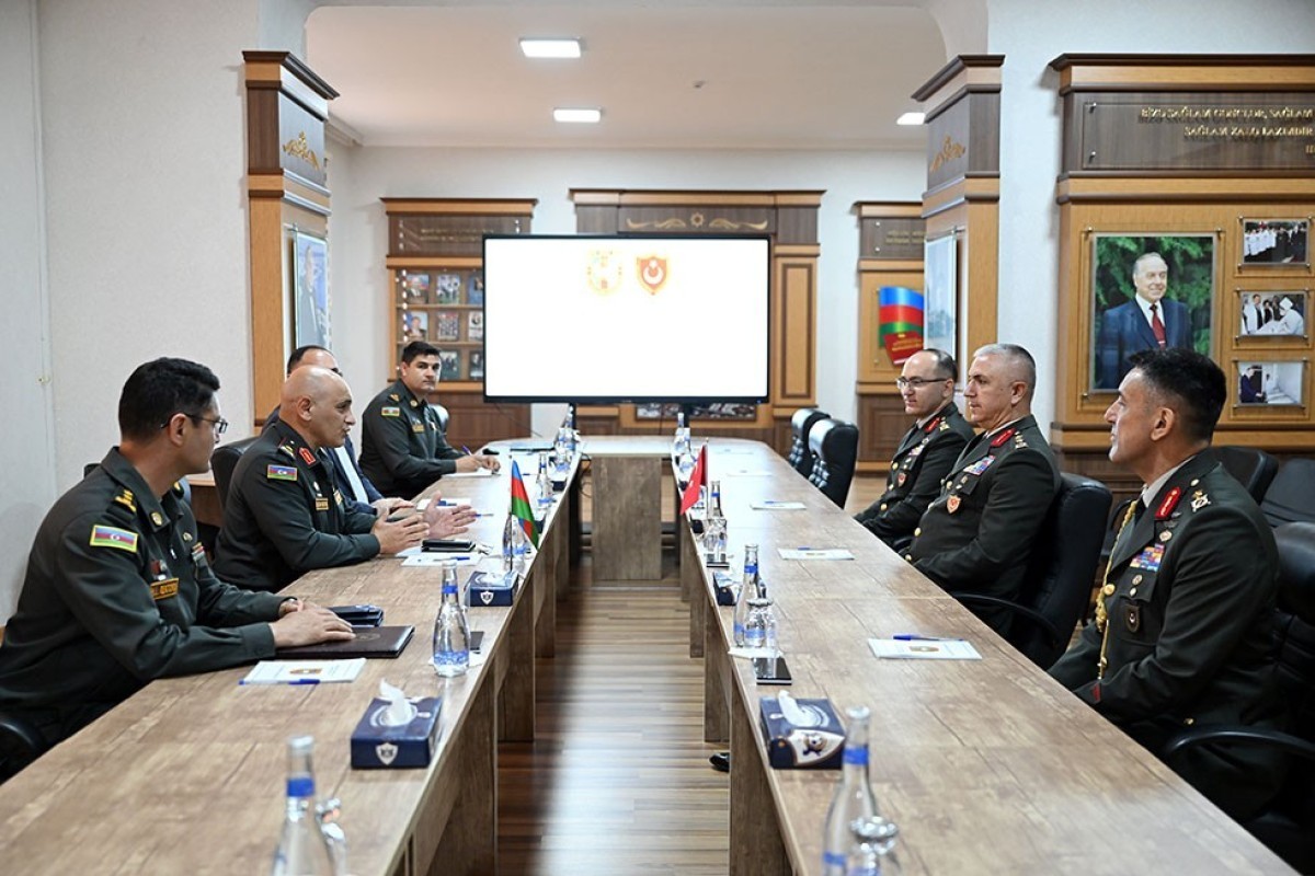 Turkish National Defense University delegation discusses advancement of cooperation in military education