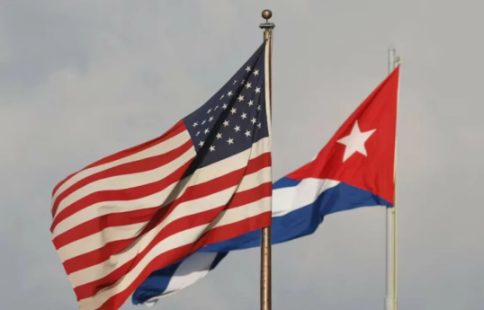 Trump believes Cuba is "moving toward" the United States