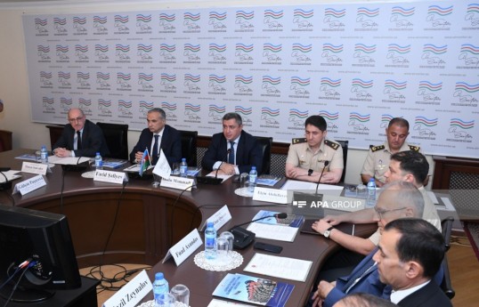 Azerbaijan presents report on Armed Forces' peacekeeping operations - PHOTO 