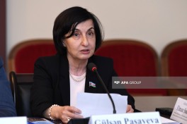 Azerbaijan presents report on Armed Forces' peacekeeping operations - PHOTO 