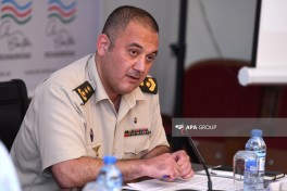Azerbaijan presents report on Armed Forces' peacekeeping operations - PHOTO 