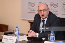 Azerbaijan presents report on Armed Forces' peacekeeping operations - PHOTO 