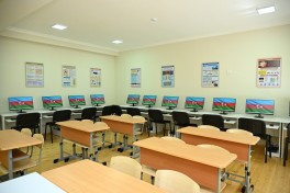 Leyla Aliyeva attends opening of new school building in Yevlakh