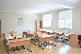 Leyla Aliyeva attends opening of new school building in Yevlakh