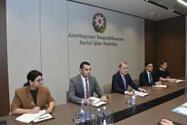 FM Bayramov meets with the UN Secretary-General's Special Envoy for Road Safety