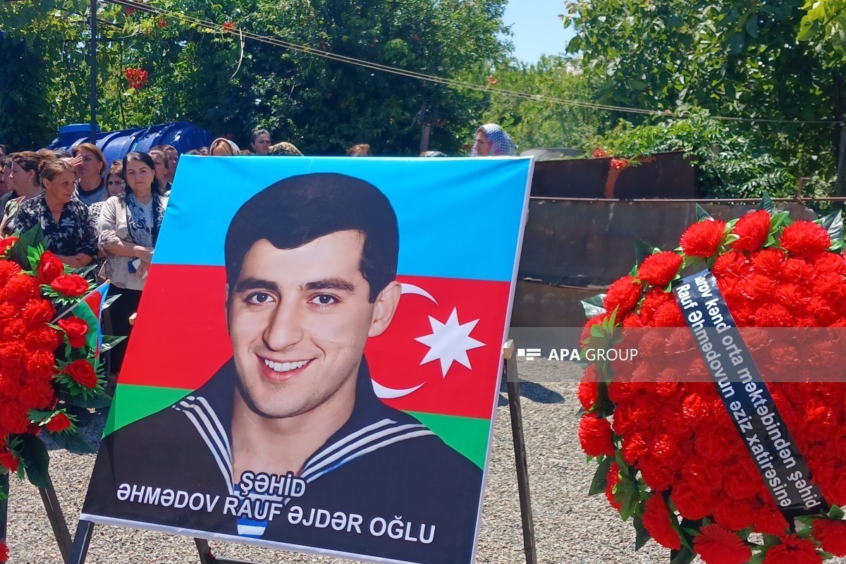 Remains of First Karabakh War serviceman Rauf Ahmadov laid to rest in Goranboy - <span class="red_color">PHOTO