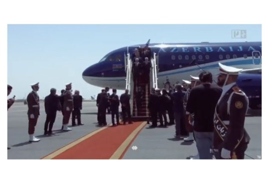 Azerbaijani delegation arrives in Tehran for Ayatollah Ali Khamenei's farewell ceremony - PHOTO 