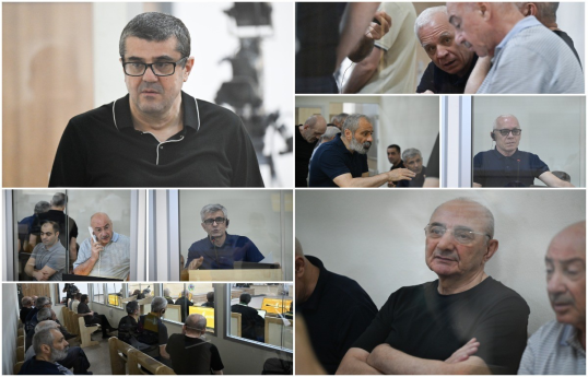 Court considers defendants' motions during appeal hearing of Armenian nationals