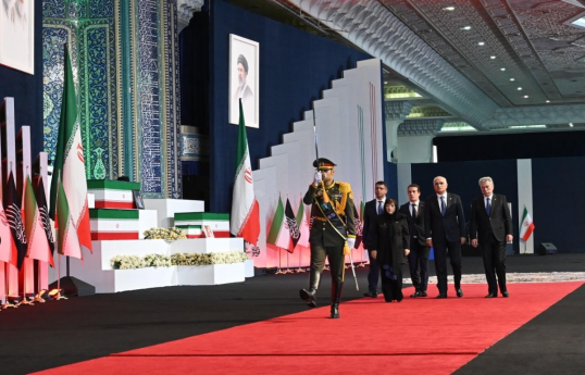 Azerbaijani delegation attended farewell ceremony of Seyyed Ali Khamenei-PHOTO 