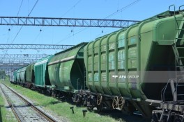 14 railcars of wheat shipped from Russia to Armenia via Azerbaijan - PHOTO 