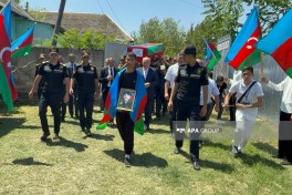 Remains of missing First Karabakh War martyr laid to rest in Ujar - PHOTO 