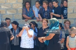 Remains of First Karabakh War serviceman Rauf Ahmadov laid to rest in Goranboy - PHOTO 