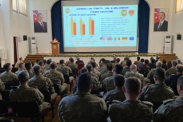 Turkish National Defense University delegation continues its visit to Azerbaijan