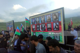 Remains of Bahadur Kamalov, a martyr of the First Karabakh War, were buried in Kalbajar