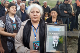 Remains of Bahadur Kamalov, a martyr of the First Karabakh War, were buried in Kalbajar