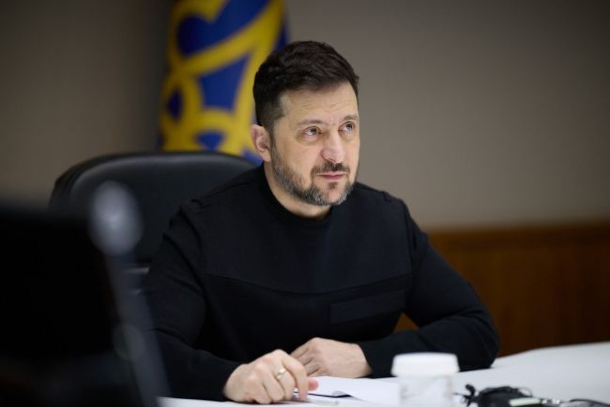 Ukrainian President Volodymyr Zelensky