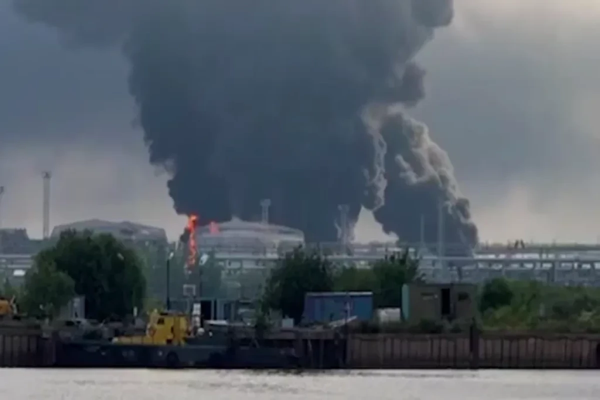 Ukraine hits major oil terminal in Russia