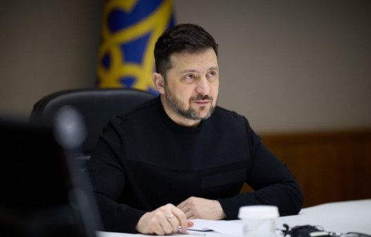 Ukrainian President Volodymyr Zelensky