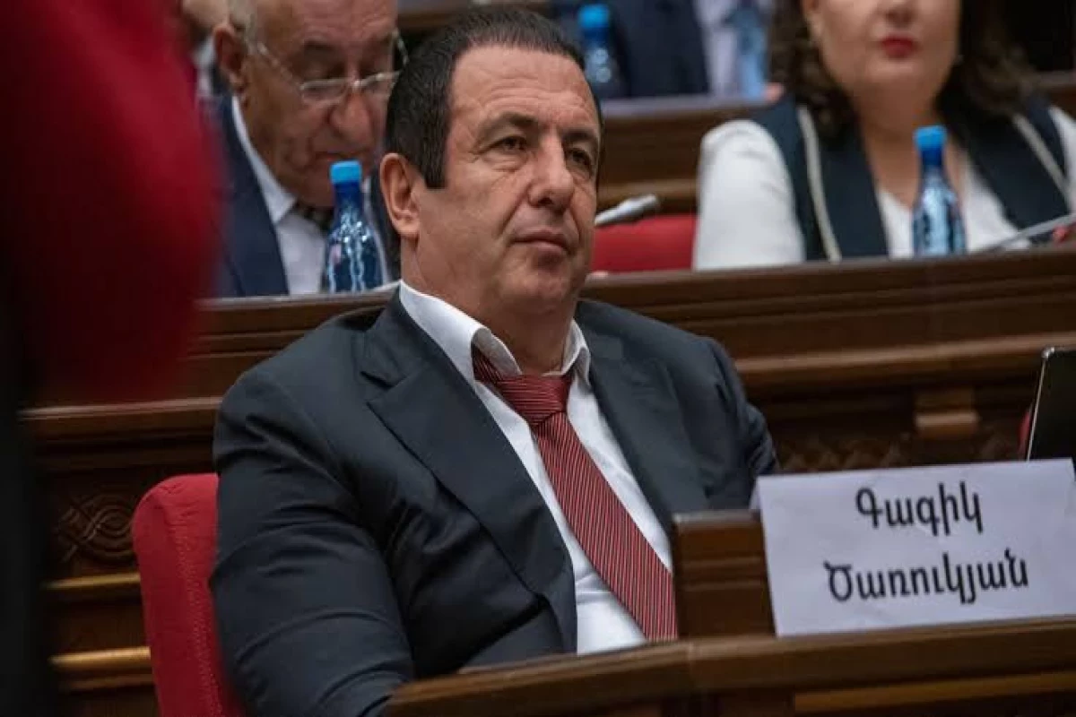 Gagik Tsarukyan, chairman of the Prosperous Armenia Party