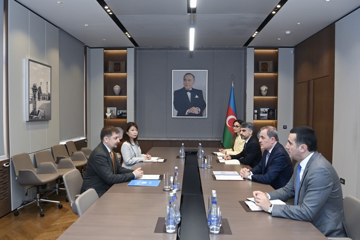 Jeyhun Bayramov meets with UN