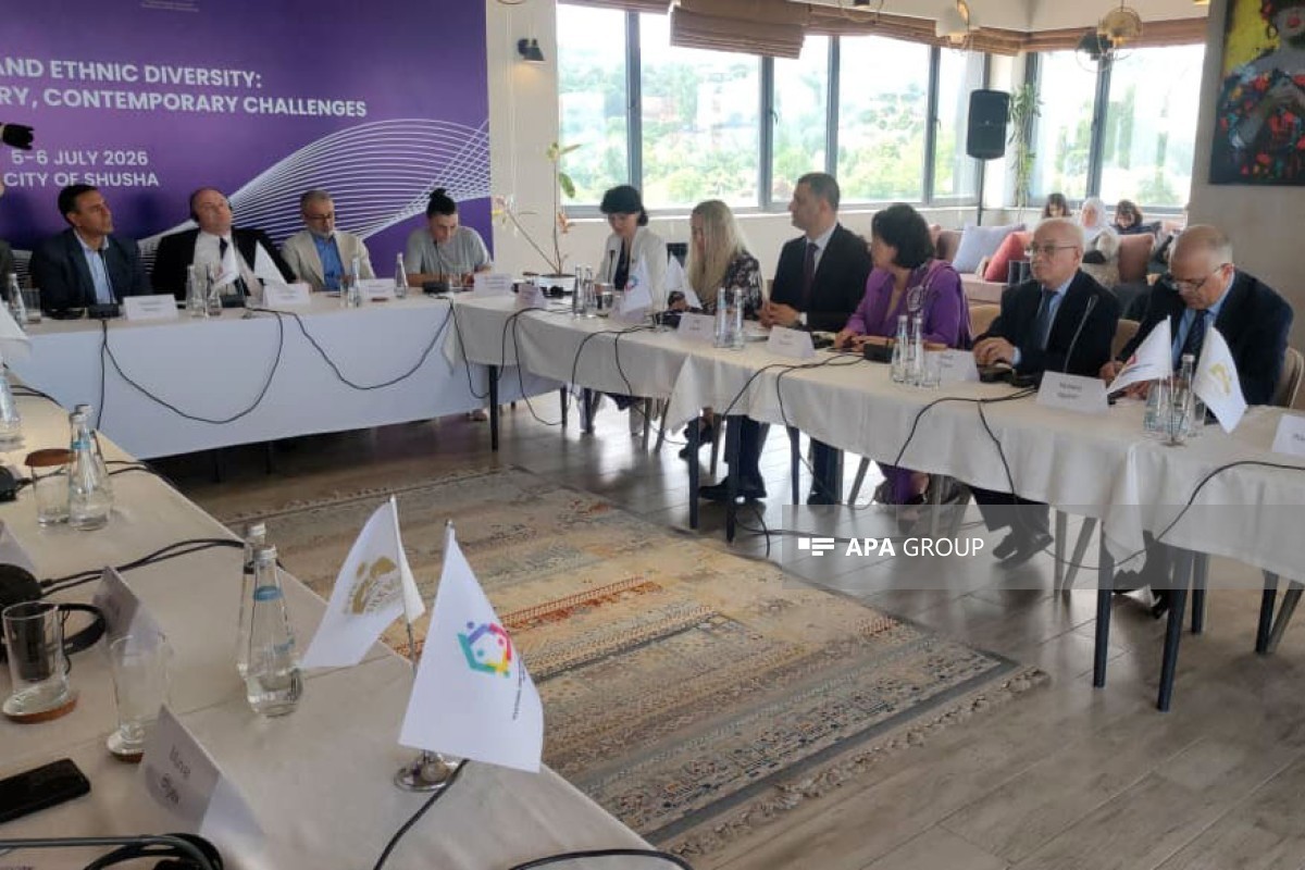 Discussion on ethnic and cultural diversity held in Shusha