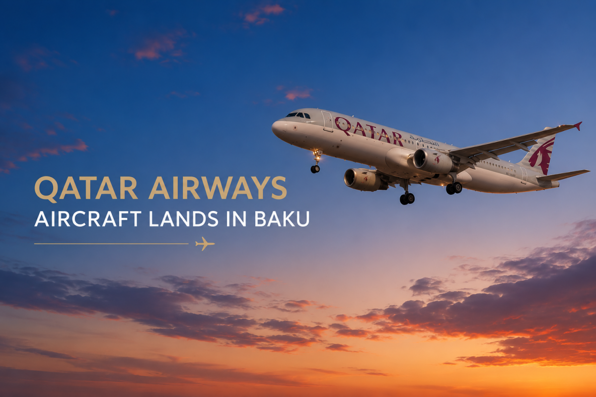 Qatar Airways aircraft lands in Baku as an alternate airport