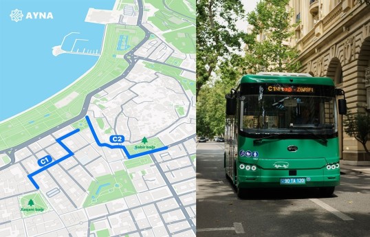 Free shuttle services launched in Baku's central pedestrian zones