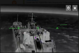 "Madyar" showed footage of hitting two fuel tankers and an oil depot in Crimea