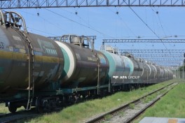 30 railcars of propane shipped to Armenia via Azerbaijan in transit - UPDATED  - PHOTO 