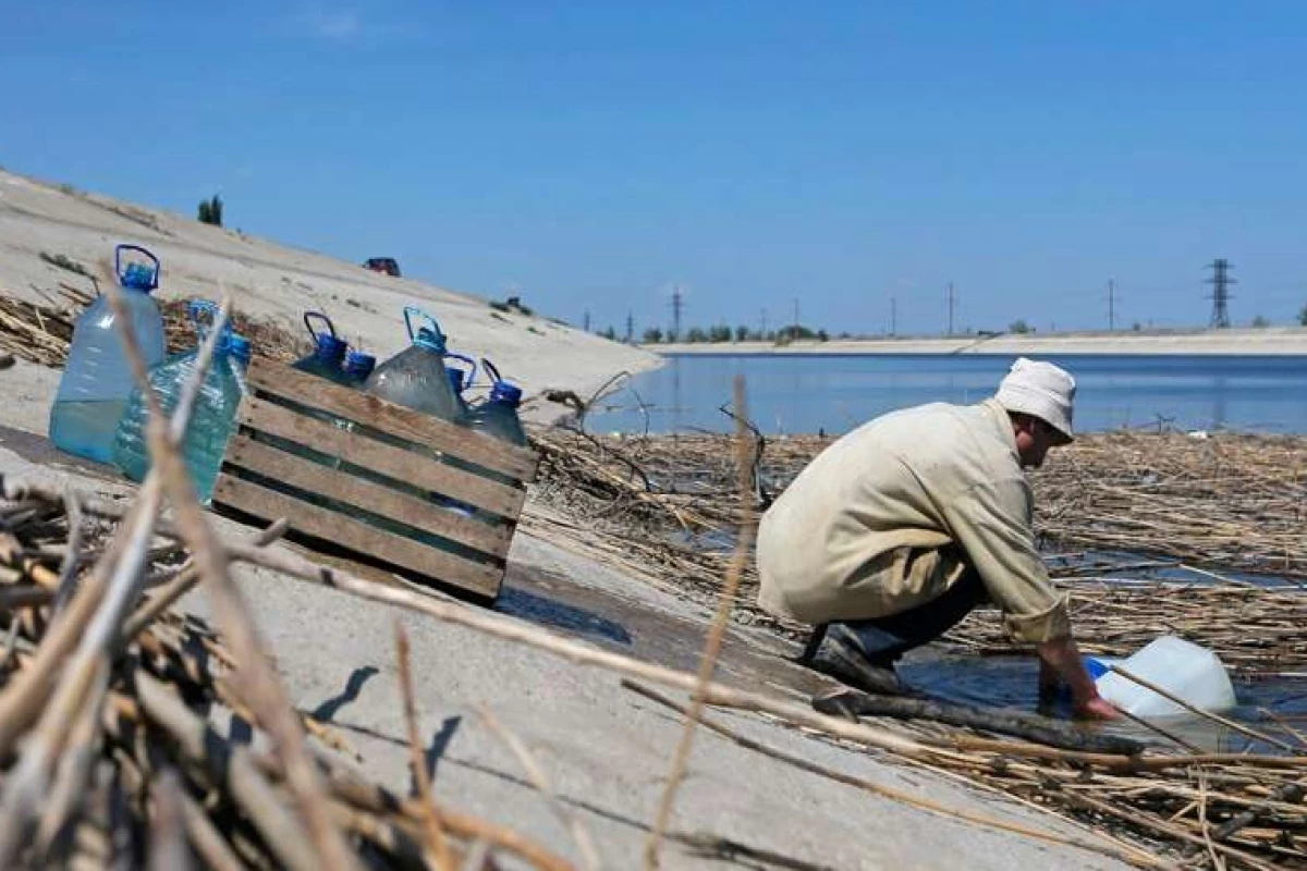 Water supply will stop in nine Crimean cities