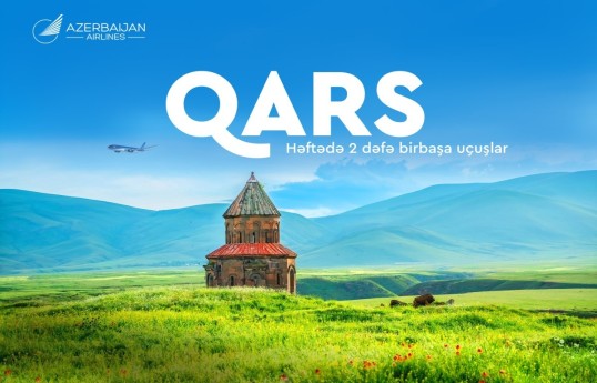 AZAL launches flights to Türkiye's Kars
