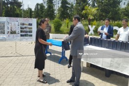 Apartment keys handed over to resettled families in Khojavand - UPDATED-1  - PHOTO 
