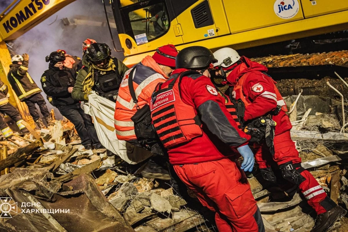 Russian missile attack on Kharkiv claimed the lives of two people, 20 injured