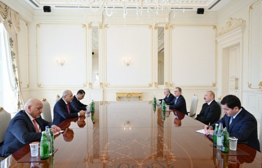 President Ilham Aliyev received Deputy Prime Minister of Jordan