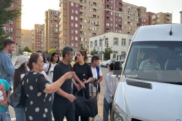 Next resettlementconvoy departs for Khojavand and Shusha-PHOTO 