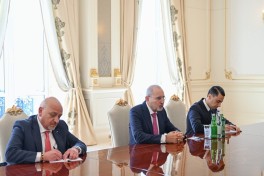 President Ilham Aliyev received Deputy Prime Minister of Jordan
