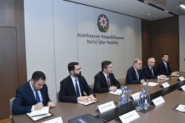 Jeyhun Bayramov holds expanded-format meeting with Jordanian Deputy Prime Minister - PHOTO 