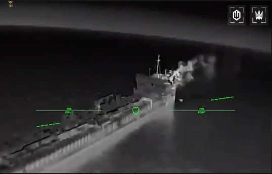 Ukrainian military strikes 12 tankers, tugboat and cargo vessel in the Sea of Azov