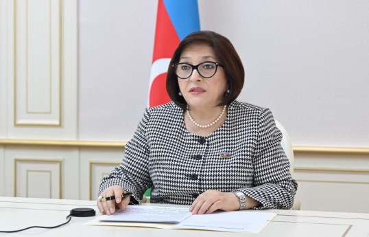 Speaker of Azerbaijan's Parliament Sahiba Gafarova