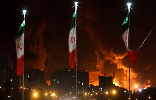 Explosions heard in two cities of Iran