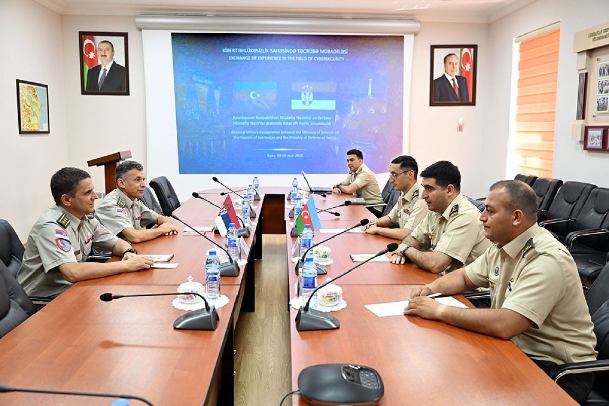 Baku hosts meeting between military cybersecurity experts from Azerbaijan and Serbia