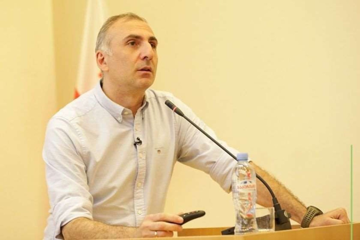 Aleko Elisashvili, one of the leaders of the opposition coalition "Strong Georgia"