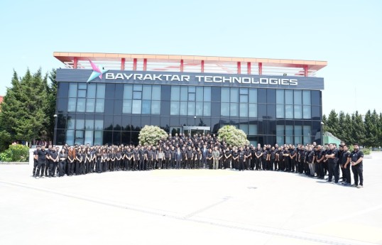 Selçuk Bayraktar visits Bayraktar production facilities in Azerbaijan