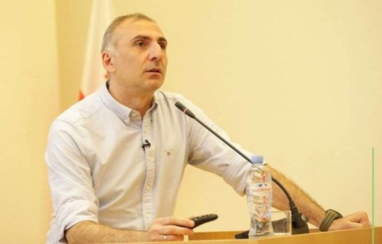 Aleko Elisashvili, one of the leaders of the opposition coalition "Strong Georgia"