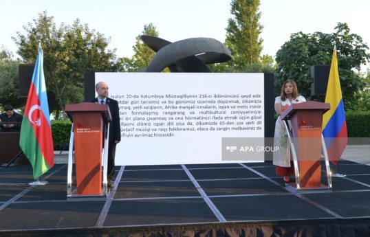 Colombia's National Day celebrated in Baku - PHOTO 
